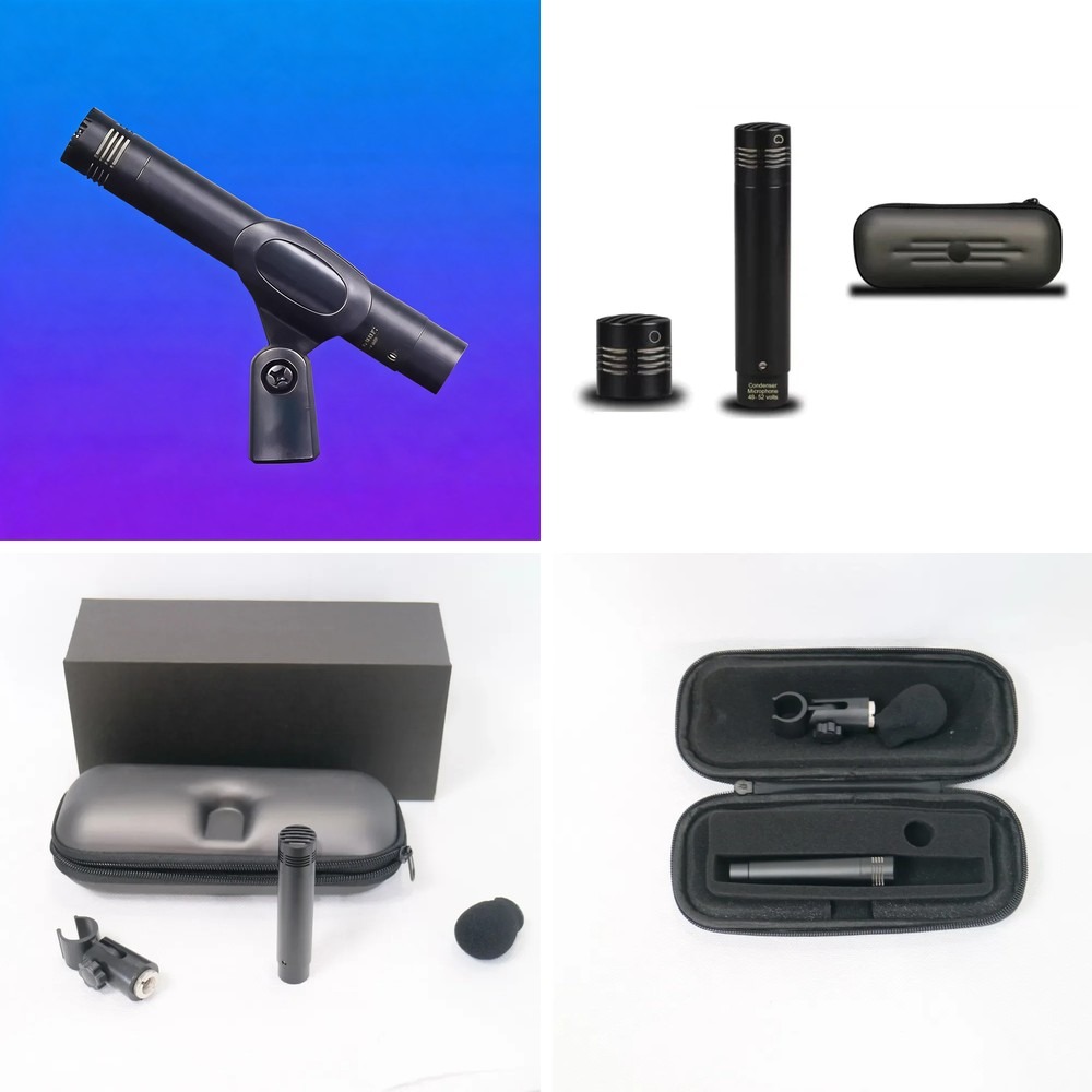 Xlr Microphone Condenser - Micrófono de Condensador Cardioide Profesional XLR