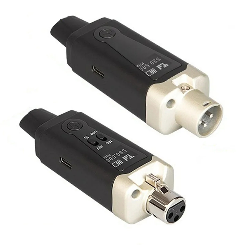 Xlr Microphone Condenser - Adaptador de micrófono UHF, sistema de