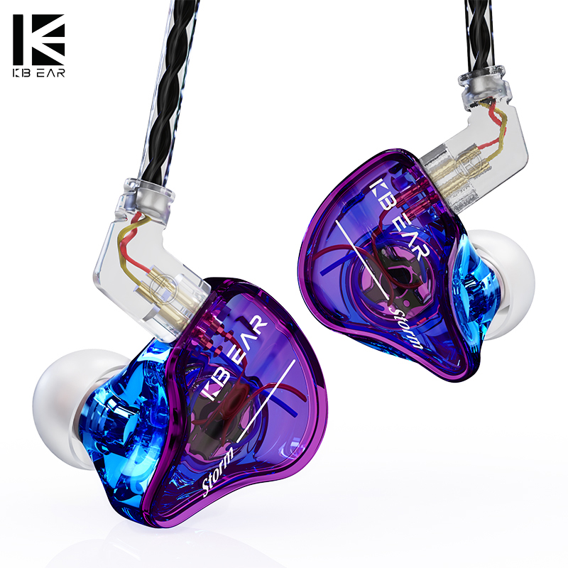 Audio Music Google - KBEAR Storm-auriculares intrauditivos con cable, dispositivo