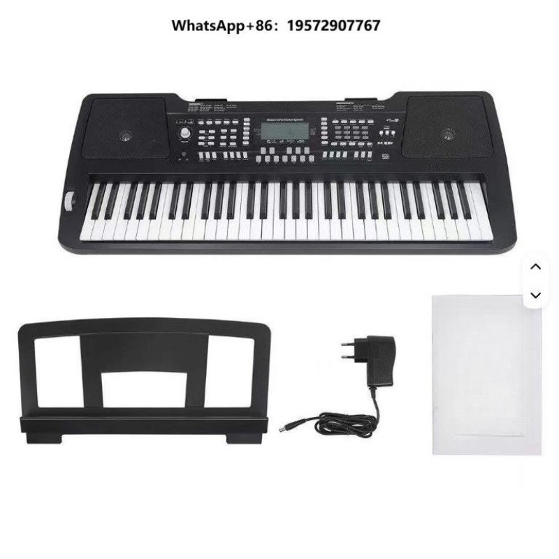 Keyboard Piano 61 Key - Piano Eléctrico Profesional de 61 Teclas,