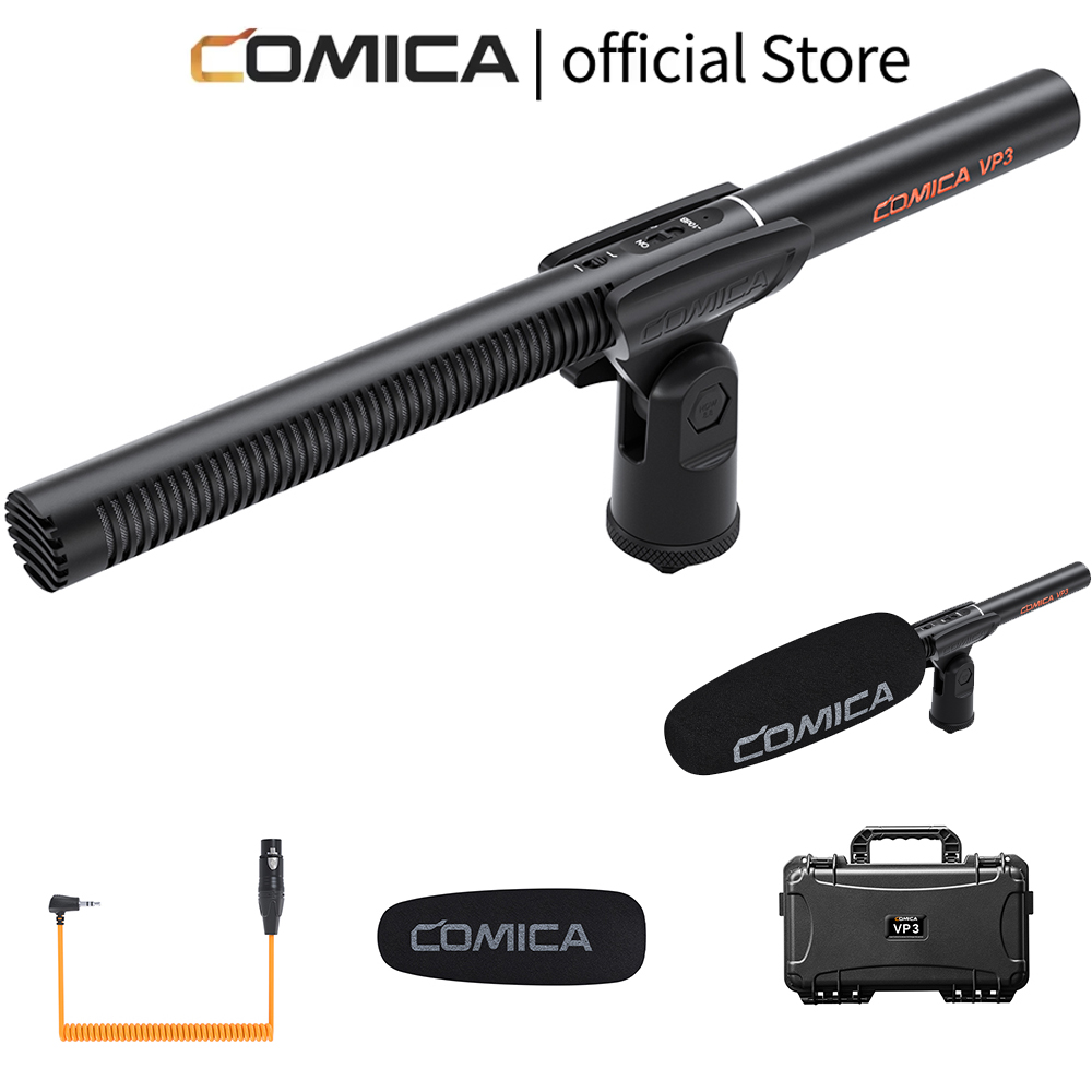 Xlr Microphone Condenser - Micrófono Profesional COMICA VP3 Supercardioide XLR