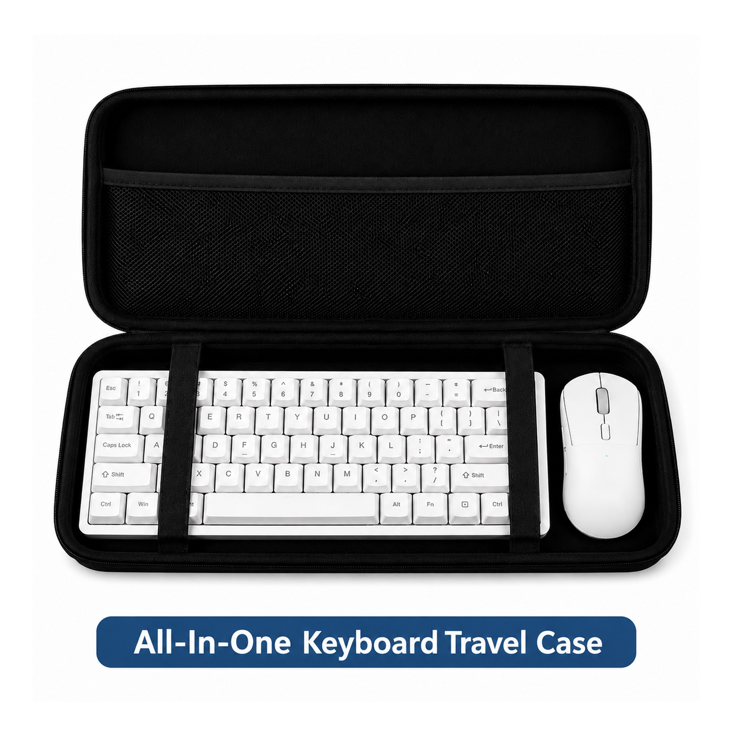 Keyboard Piano 61 Key - Estuche Rígido para Teclado de 61