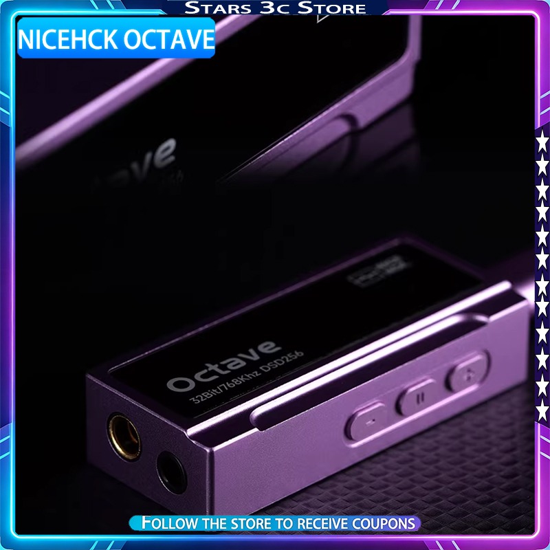 Audio Music Grading - NICEHCK Octave DAC portátil ES9039Q2M con