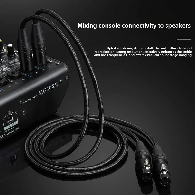 Cable de Audio XLR Macho a Hem - Xlr Microphone Condenser reseña y precio