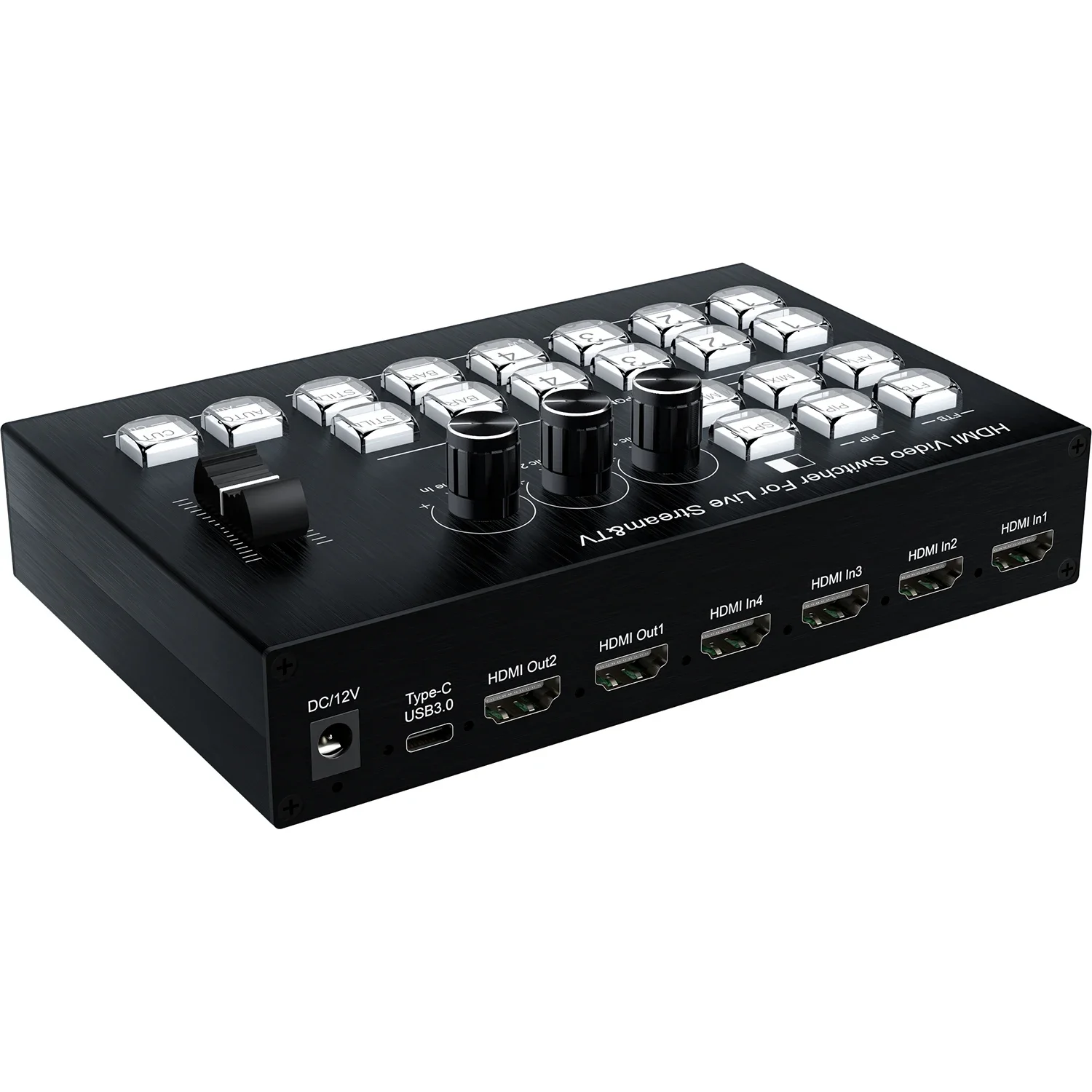 Mezclador de Video HDMI de 4 C - Audio Mixer 4 Channel reseña y precio