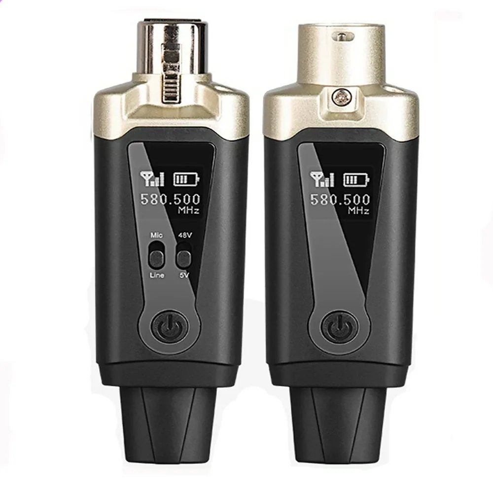 Adaptador de micrófono UHF, si - Xlr Microphone Condenser reseña y precio