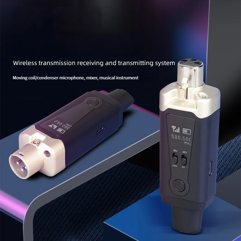 Adaptador de micrófono UHF, si - Xlr Microphone Condenser reseña y precio