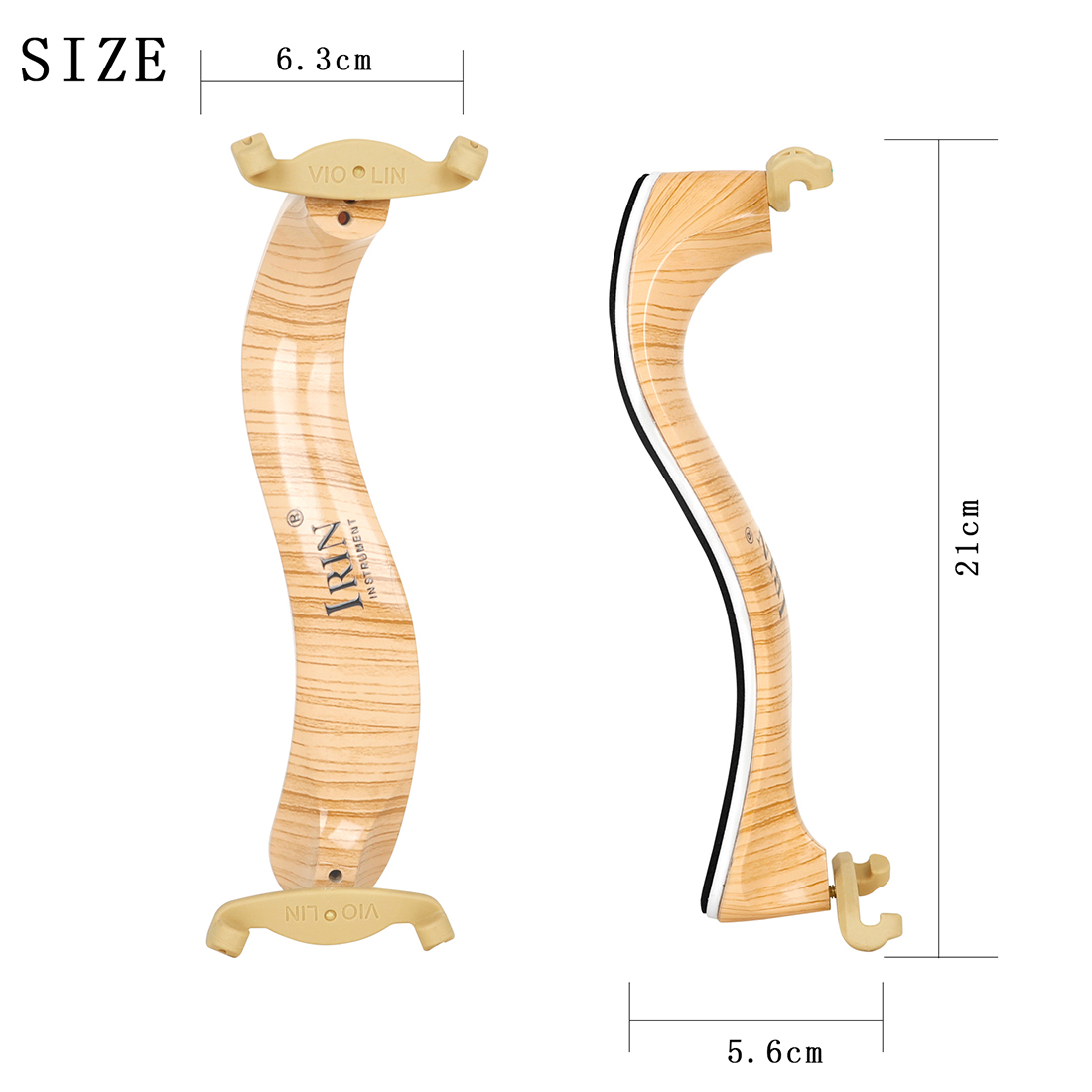  IRIN 4/4 reposapiés para vio - Violin Shoulder Rest reseña y precio