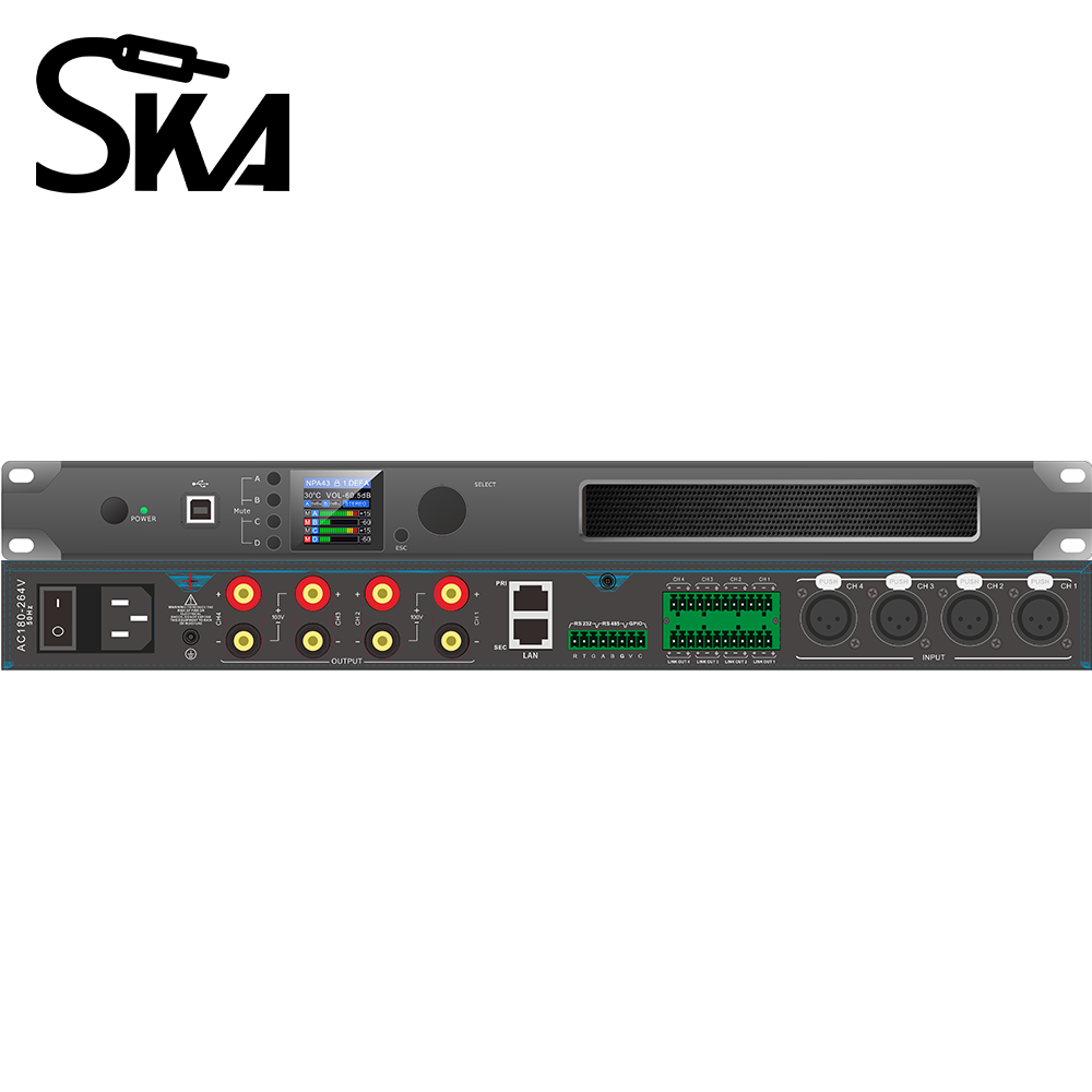 Amplificador de Potencia Digit - Audio Mixer 4 Channel reseña y precio