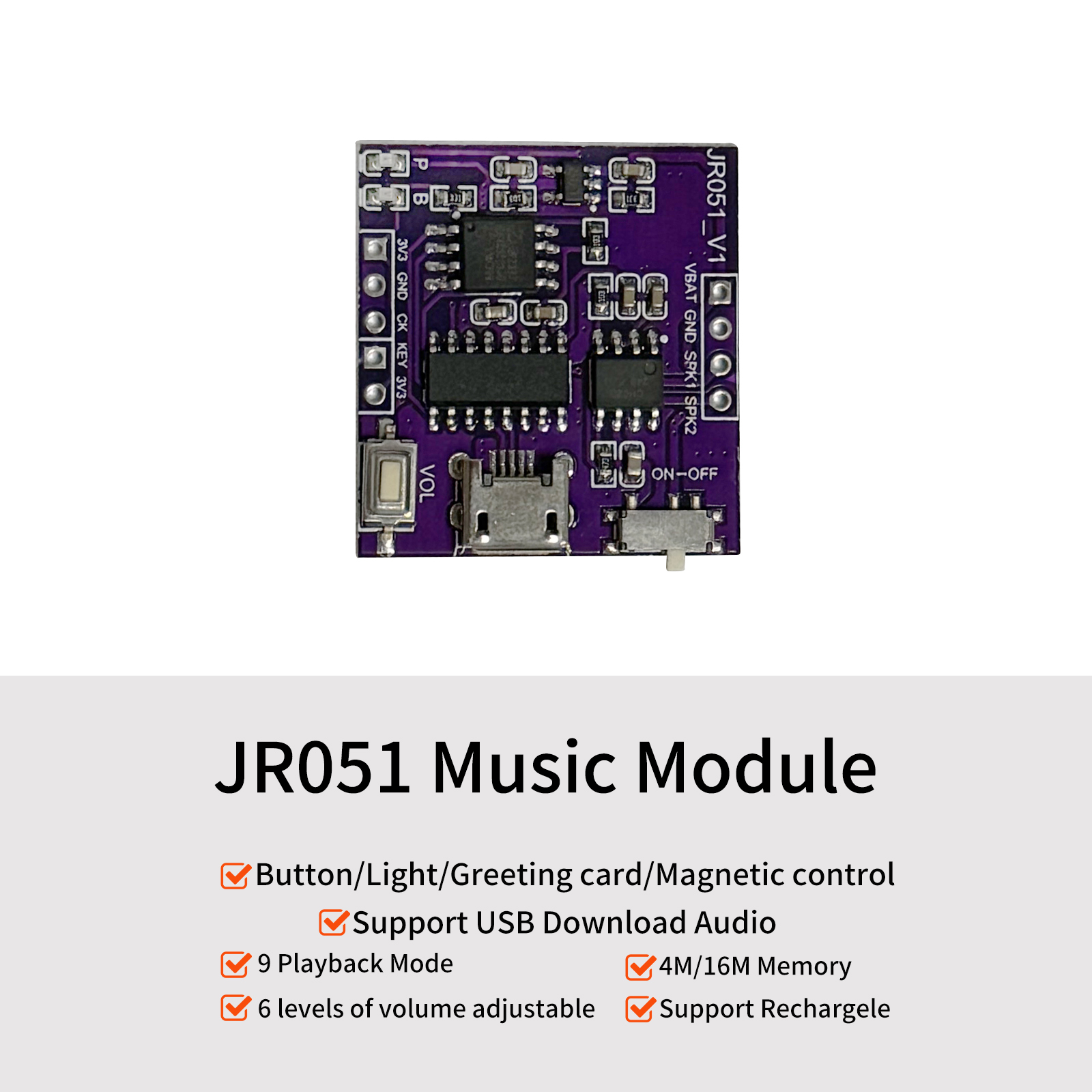 Módulo de sonido de música con - Audio Music Download Free reseña y precio