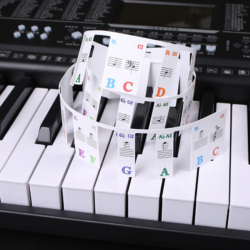 Pegatinas para teclado de pian - Keyboard Piano 61 Key reseña y precio