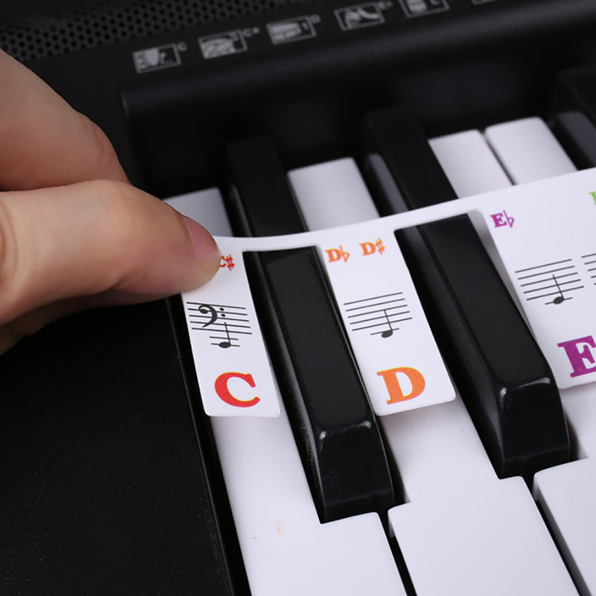 Pegatinas para teclado de pian - Keyboard Piano 61 Key reseña y precio