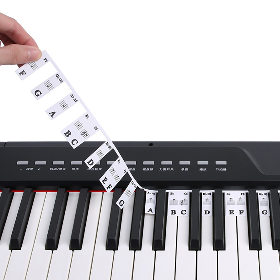 Pegatinas para teclado de pian - Keyboard Piano 61 Key reseña y precio