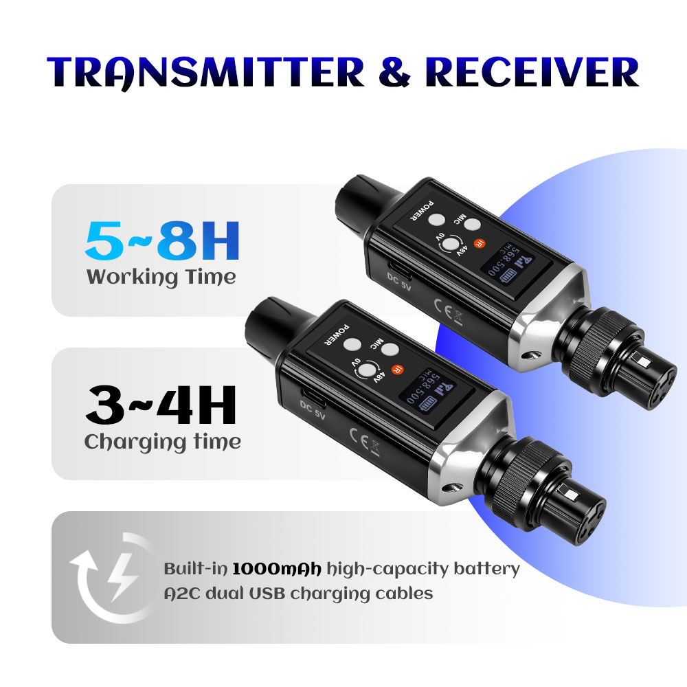 Sistema de Micrófono Inalámbri - Xlr Microphone Condenser reseña y precio