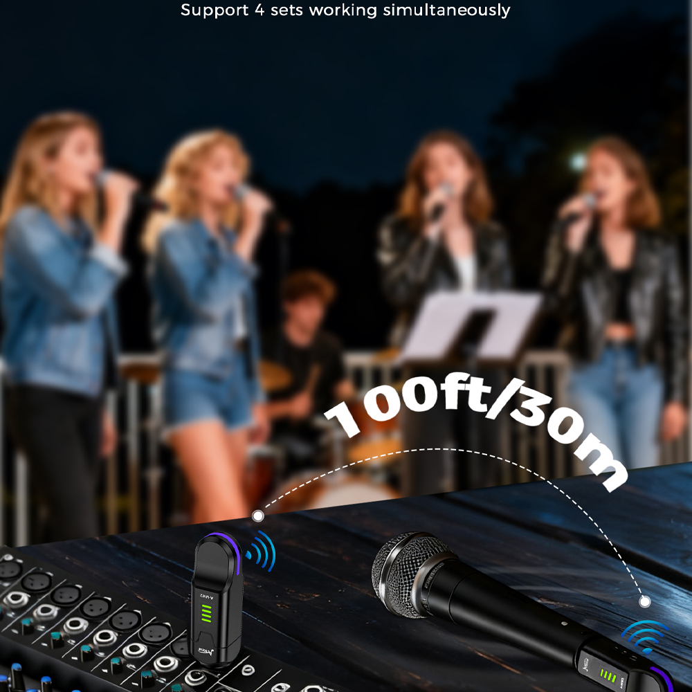 Sistema de Micrófono Inalámbri - Xlr Microphone Condenser reseña y precio