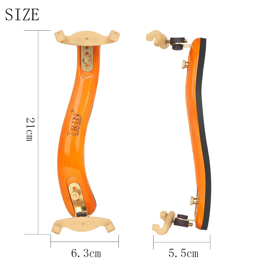 IRIN 3/4 4/4 reposabrazos de v - Violin Shoulder Rest reseña y precio