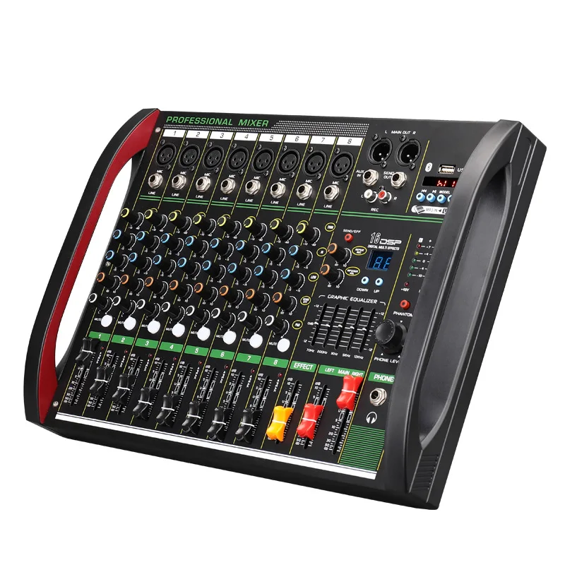Mezclador de 4 / 8 canales efe - Audio Mixer 4 Channel reseña y precio