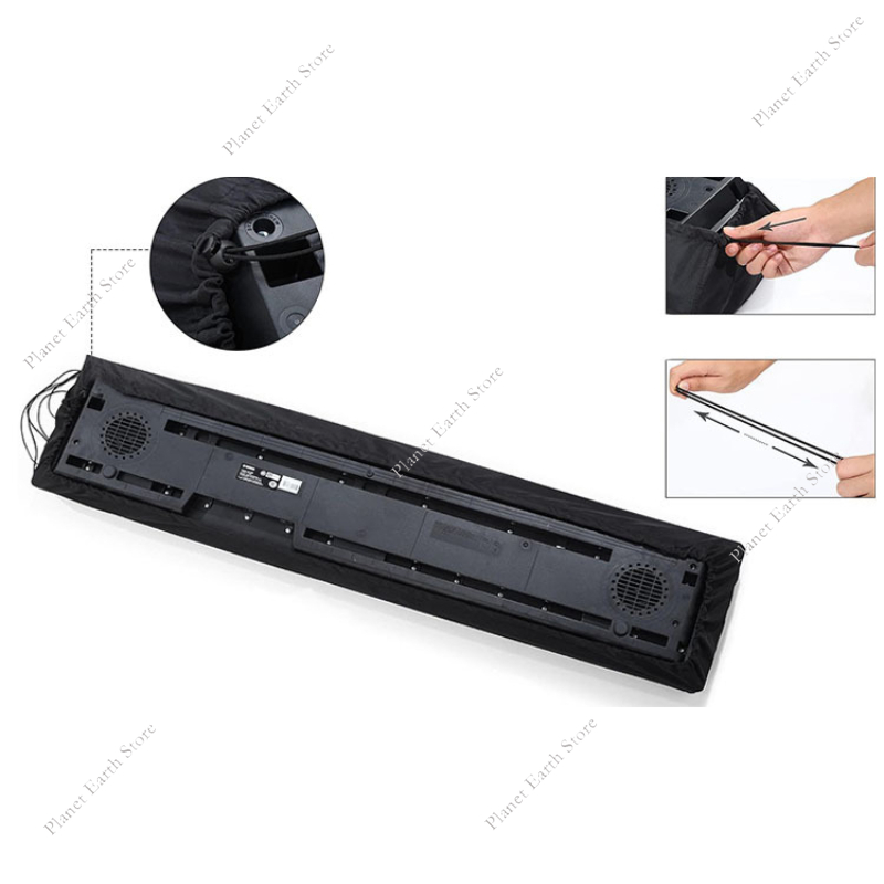 Cubierta de Piano Electrónico  - Keyboard Piano 61 Key reseña y precio