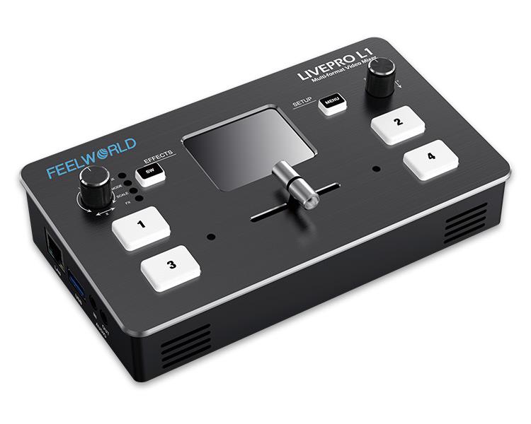FEELWORLD LIVEPRO L1 4 entrada - Audio Mixer 4 Channel reseña y precio