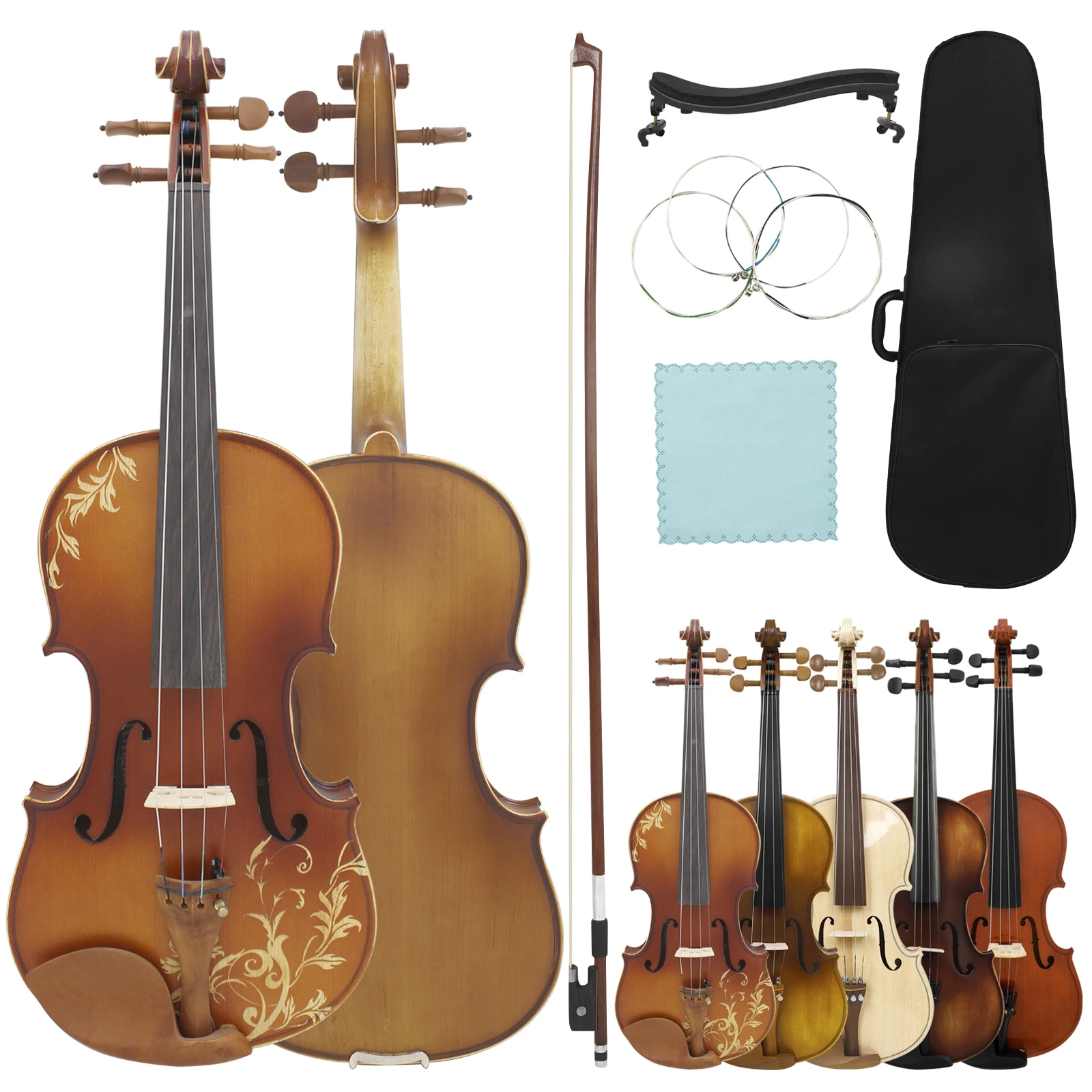 Violín Astonvilla 4/4, violín  - Violin Shoulder Rest reseña y precio