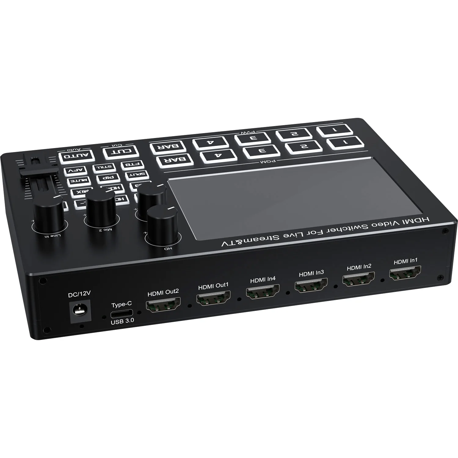 Mezclador de Video HDMI de 4 C - Audio Mixer 4 Channel reseña y precio