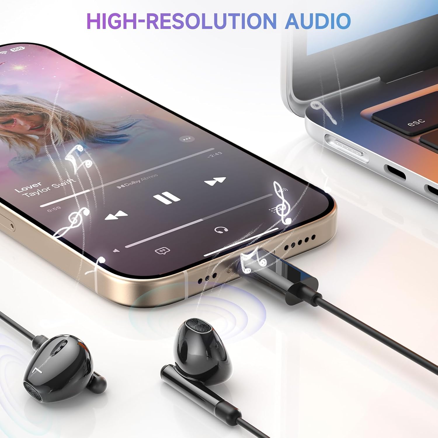 Auriculares HiFi con sonido si - Audio Music Google reseña y precio