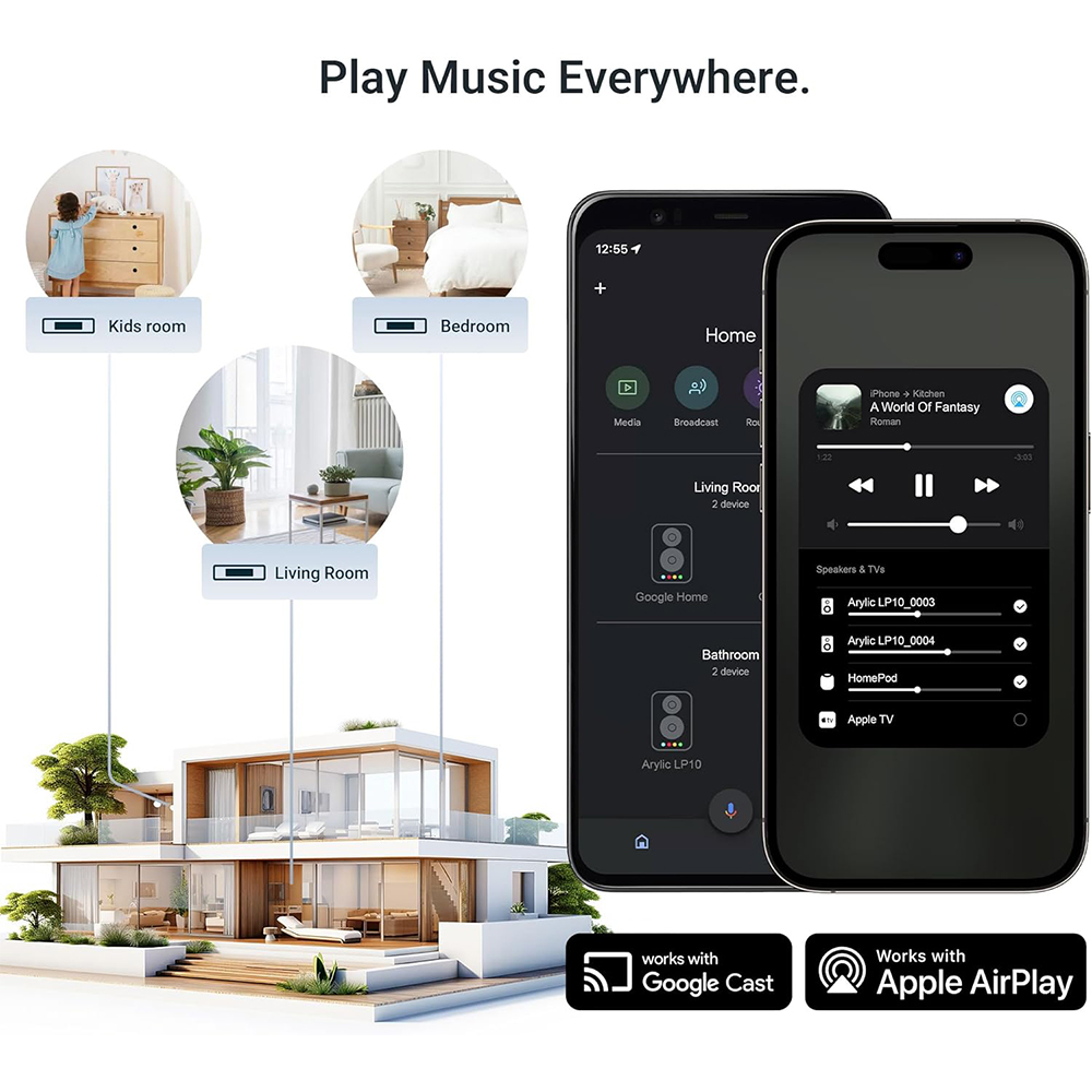 Reproductor de Música Inalámbr - Audio Music Google reseña y precio